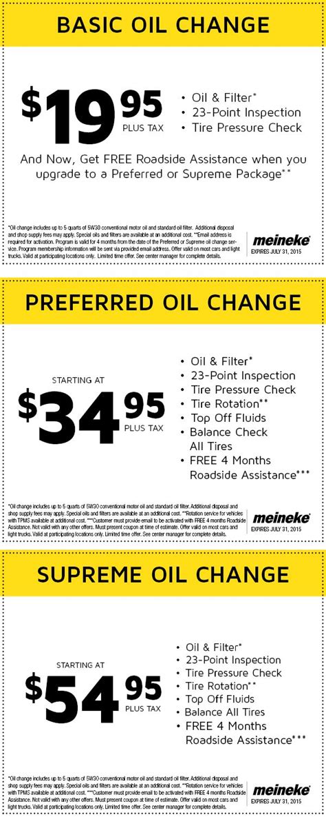 meineke coupons for oil change|Meineke Coupons, Promo Codes August 2024 .